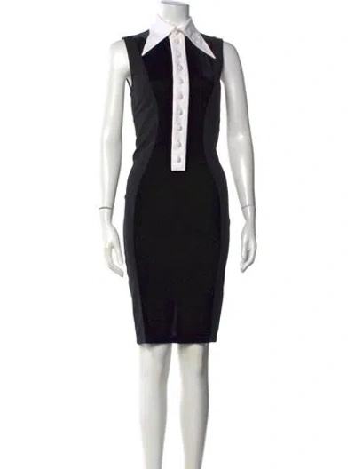 Pre-owned Givenchy Knee-length Dress In Black