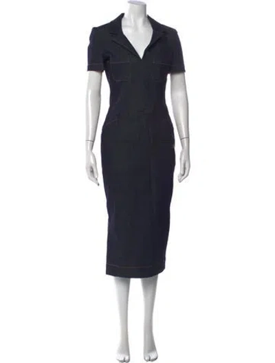Pre-owned Givenchy Knee-length Dress In Black