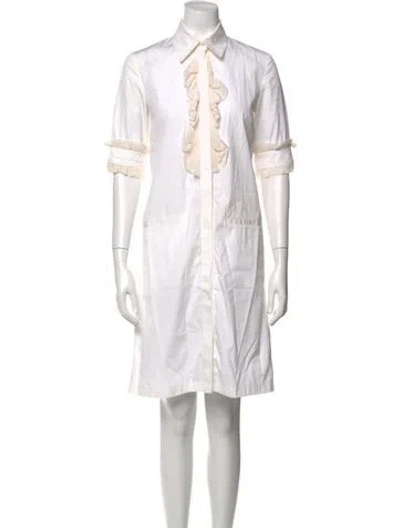 Pre-owned Givenchy Knee-length Dress In Neutral