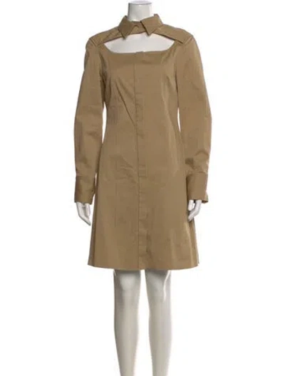 Pre-owned Givenchy Knee-length Dress In Neutral