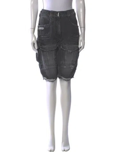 Pre-owned Givenchy Knee-length Shorts In Black