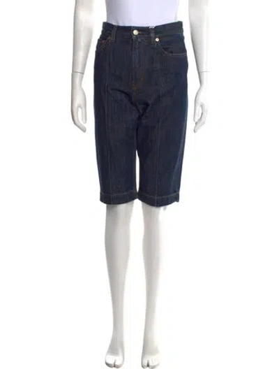 Pre-owned Givenchy Knee-length Shorts In Blue
