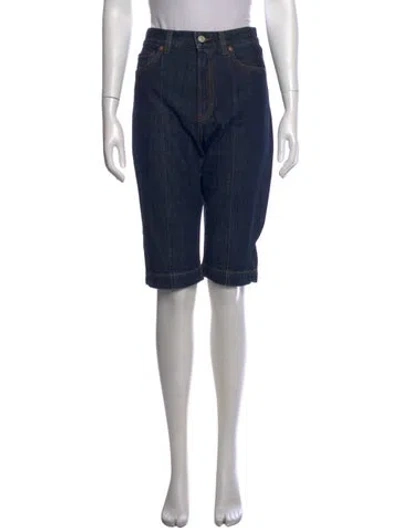 Pre-owned Givenchy Knee-length Shorts In Blue