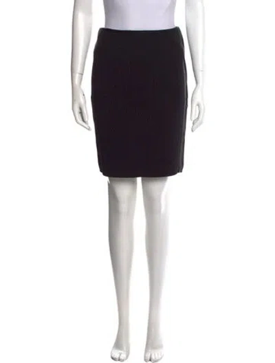 Pre-owned Givenchy Knee-length Skirt In Black