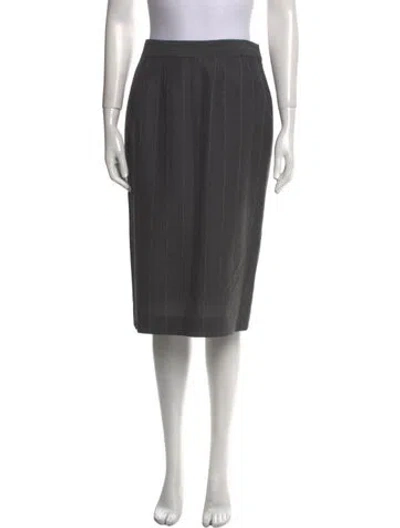 Pre-owned Givenchy Knee-length Skirt In Black
