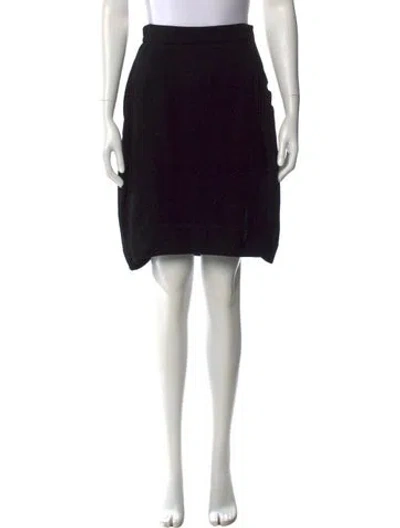 Pre-owned Givenchy Knee-length Skirt In Black