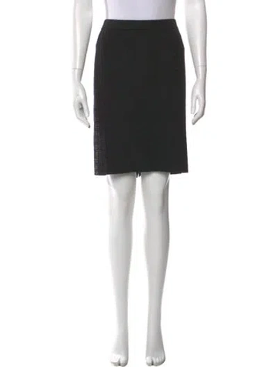 Pre-owned Givenchy Knee-length Skirt In Black