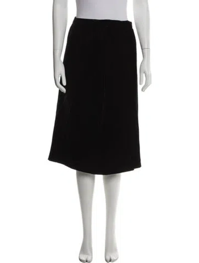 Pre-owned Givenchy Knee-length Skirt In Black