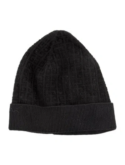 Pre-owned Givenchy Knit Beanie In Black