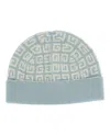 Givenchy Knit Double Face Beanie In Gray