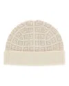 Givenchy Knit Double Face Beanie In Neutral