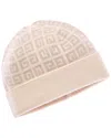 Givenchy Knit Double-face Wool& Cashmere-blend Beanie In White