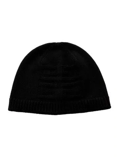 Pre-owned Givenchy Knitted Beanie In Black
