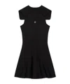 Givenchy Sailor Collar Dress In Knit With 4g Liquid Detail In Black