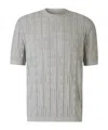 Givenchy Logo Knit Sweater In Gray