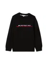 Givenchy Logo-print Cotton Sweatshirt In Black