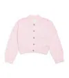 Givenchy Knitted Monogram Cardigan In Pink