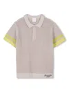 Givenchy Knitted Polo Shirt In Neutrals