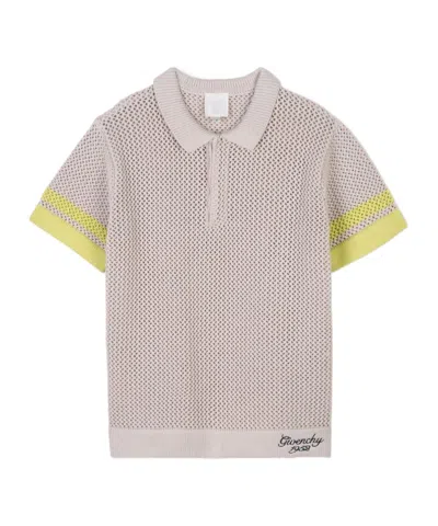 GIVENCHY KNITTED POLO SHIRT