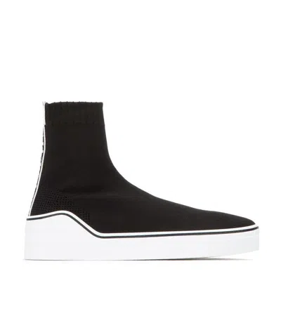 Givenchy Knitted Sports Shoes With Middle Upper In Black
