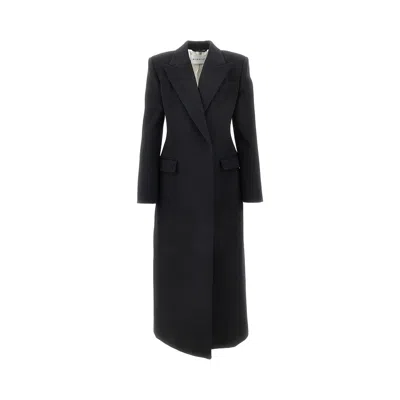 GIVENCHY L COAT WITH PADDED SHOULDERS