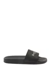 Givenchy Man Sandals Black Size 9 Rubber In Black