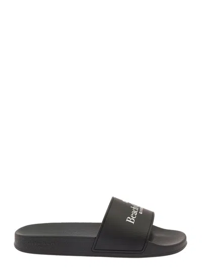 Givenchy Man Sandals Black Size 9 Rubber