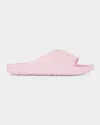 Givenchy Label Rubber Slides In Pink