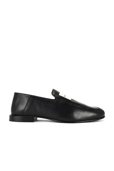Givenchy Label Loafer In Black
