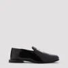 Givenchy Label Loafers In Patent Leather In Black