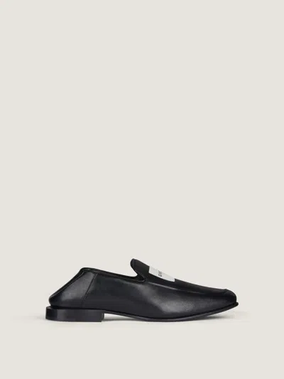 Givenchy Label Loafers In Leather