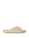 Givenchy Rubber Slide Mules Flat Open Toe Label In Neutral