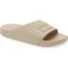 Givenchy Rubber Slide Mules Flat Open Toe Label In Neutral