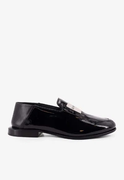 GIVENCHY LABEL PATENT LEATHER LOAFERS