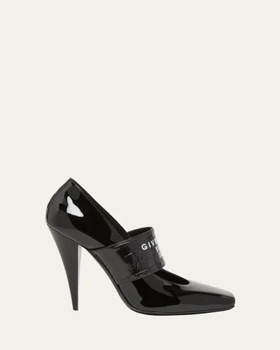 GIVENCHY LABEL PATENT LEATHER PUMPS
