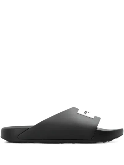 GIVENCHY GIVENCHY LABEL RUBBER FLAT MULES