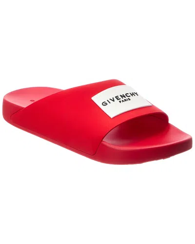 GIVENCHY GIVENCHY LABEL RUBBER SLIDE