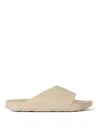 Givenchy Rubber Slide Mules Flat Open Toe Label In Neutral