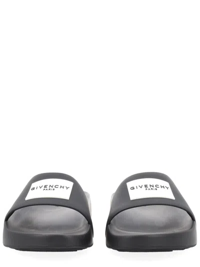 Givenchy Label Slide Slide In Black