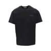 Givenchy Black Crewneck Logo T-shirt In Black