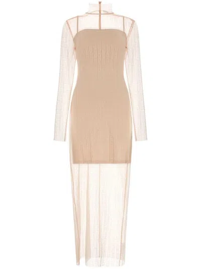 GIVENCHY LACE 4G DRESS