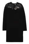 GIVENCHY GIVENCHY LACE DETAIL KNITTED DRESS