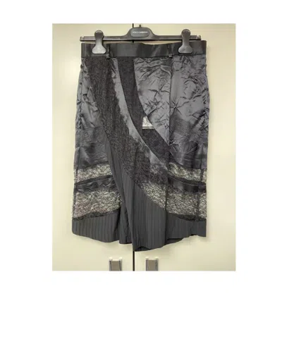 Givenchy Lace Detail Shorts In Black