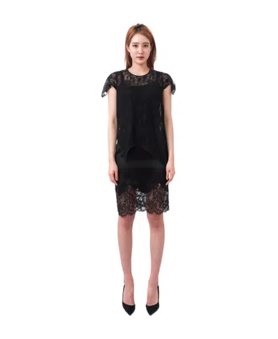 Givenchy Lace Dress In Black