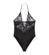 Givenchy Bodysuit In Chandelier Lace And Jersey