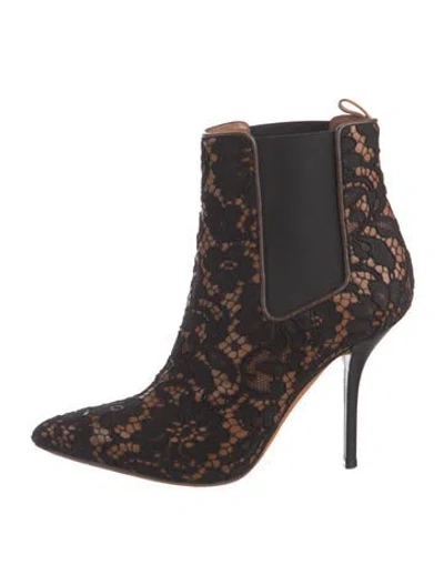 Pre-owned Givenchy Lace Lace Pattern Chelsea Boots In Multi
