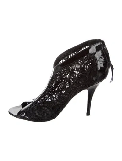 Pre-owned Givenchy Lace Lace Pattern Sandals In Multicolor