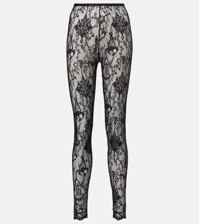 GIVENCHY LACE LEGGINGS
