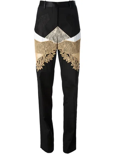 GIVENCHY LACE PANEL TROUSER