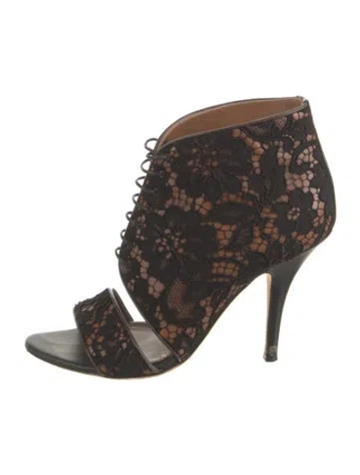 Pre-owned Givenchy Lace Sandals In Multi